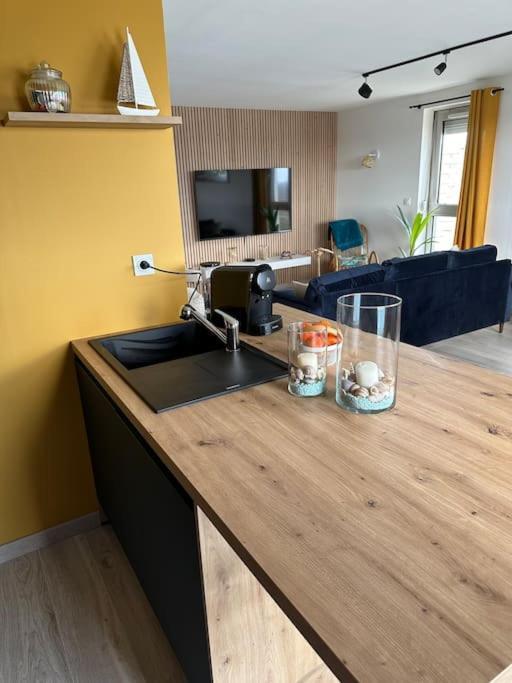 Appart 4 Pers Plage Vue Mer Calais Eksteriør bilde